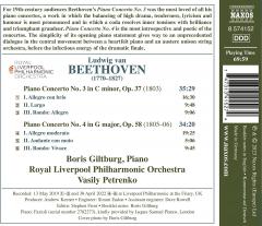 Beethoven: Piano Concertos Nos. 3 And 4