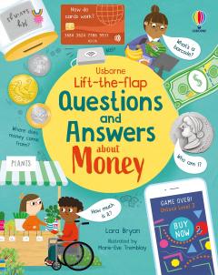 Coperta cărții Lift-the-flap Questions and Answers about Money