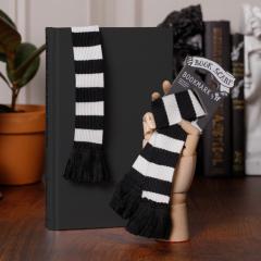 Semn de carte - Book Scarf - Black and White