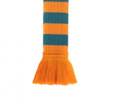 Semn de carte - Book Scarf - Teal and Orange