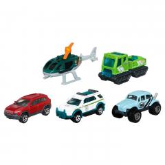 Set 5 masini metalice - MBX Mountain II