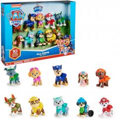 Set figurine - Paw Patrol - All Paws Gift Set, 10 figures