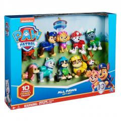 Set figurine - Paw Patrol - All Paws Gift Set, 10 figures