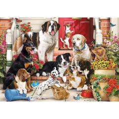 Puzzle 1000 de piese - Hidden Shapes - Doggy Fun