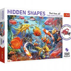 Puzzle 1000 de piese - Hidden Shapes - Underwater Life