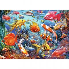 Puzzle 1000 de piese - Hidden Shapes - Underwater Life