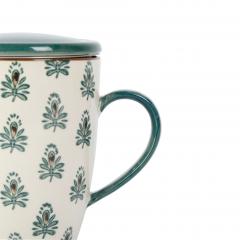 Cana cu infuzor si capac - Stoneware - mai multe modele