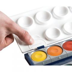 Acuarele - Opaque Paint Box K12 - 12 culori + alb de zinc