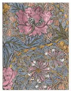 Jurnal - Ultra, Unlined - William Morris - Morris Pink Honeysuckle