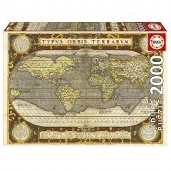 Puzzle 2000  piese - Map Of The World