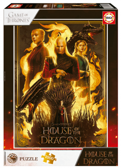 Puzzle 1000 piese - Game of Thrones - House Of The Dragon