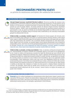 Limba si literatura romana. Evaluarea Nationala 2023. Clasa a VIII-a