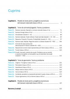 Matematica pentru Evaluarea nationala 2023. Clasa a VIII-a