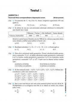Matematica pentru Evaluarea nationala 2023. Clasa a VIII-a