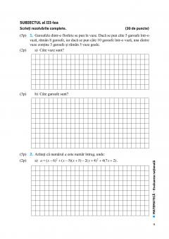 Matematica pentru Evaluarea nationala 2023. Clasa a VIII-a