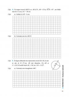Matematica pentru Evaluarea nationala 2023. Clasa a VIII-a