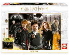 Puzzle 1000 piese - Harry Potter - Neon - Model 1