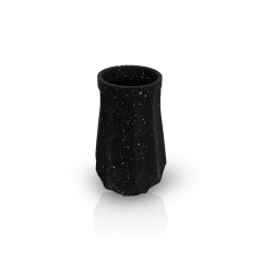 Set 3 mini vaze - Negru-Granit