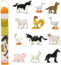 Set 12 figurine - Animale la ferma