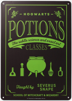 Tablita decorativa - Harry Potter - Potions