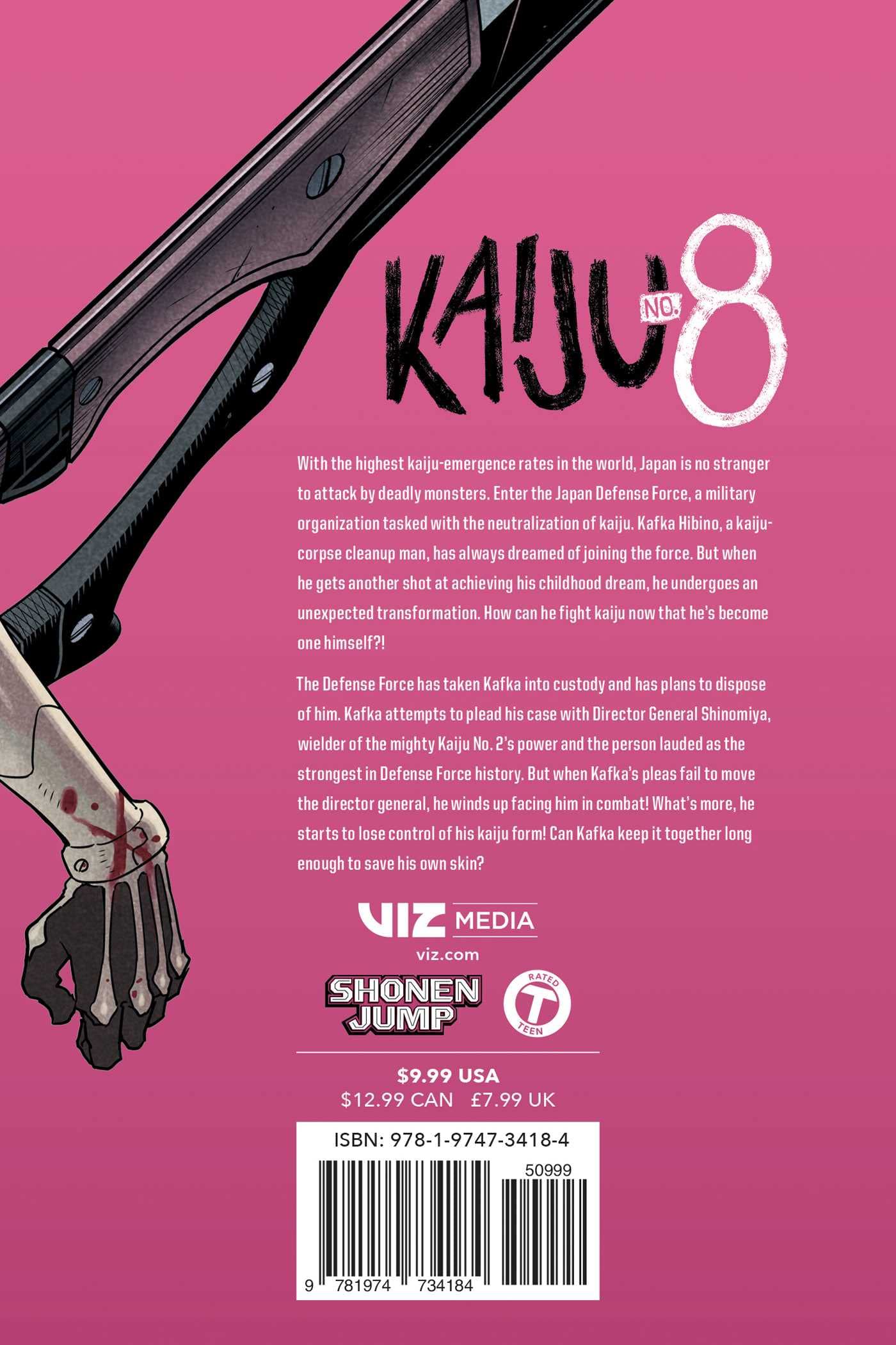 Kaiju No 8 Volume 5 Naoya Matsumoto