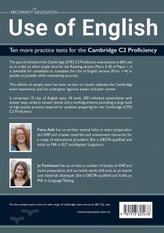 Use of English: Ten more practice tests for the Cambridge C2 Proficiency