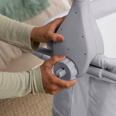 Jucarie bebelusi - 2 in 1 Mobile & Soother - Raindow Showers Bassinet to Bedside Mobile