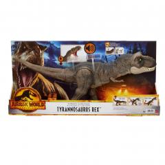 Figurina - Jurassic World Dominion - Thrash 'N Devour - Tyrannosaurus Rex