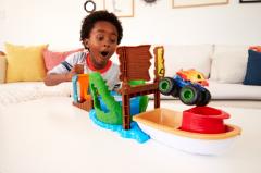 Set de joaca - Hot Wheels Monster Trucks - Color Shifters - Swamp Chomp