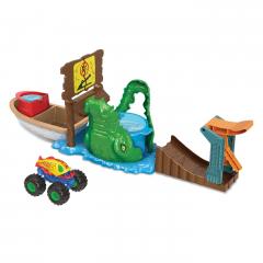 Set de joaca - Hot Wheels Monster Trucks - Color Shifters - Swamp Chomp