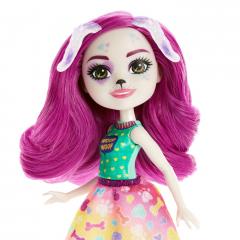 Set figurine - Enchantimals City Tails Main Street - Dessa Dalmatian Family