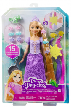 Papusa - Disney Princess - Fairy-Tale Hair Rapunzel