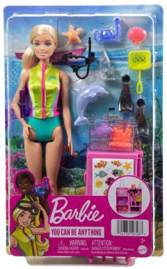 Papusa - Barbie You Can Be Anything - Marine Biologist