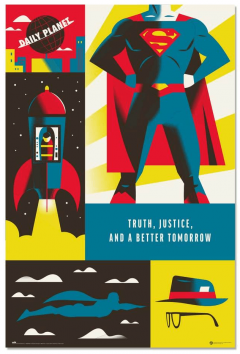 Poster - Superman - 100 Aniversario Warner Bros.