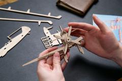 Puzzle mecanic - Fighter Aircraft 2.5D