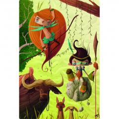 Puzzle 108 piese - Lumea Povestilor - In Salbaticie