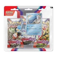 Pokemon TCG: Scarlet & Violet - 3 Blister Booster - doua modele