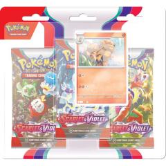 Pokemon TCG: Scarlet & Violet - 3 Blister Booster - doua modele