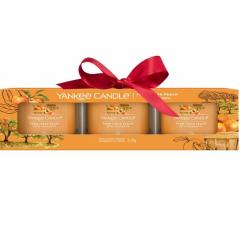 Set 3 lumanari parfumate - Mini - Farm Fresh Peach