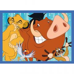 Puzzle Trefl - Minunata lume Disney 4 in 1