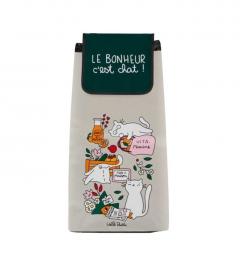 Sacosa pentru carucior cumparaturi - Le bonheur c'est chat