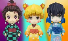 Set 3 figurine - Demon Slayer - Kimetsu no Yaiba