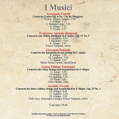 Corelli, Bonporti, Paisiello, Telemann, Vivaldi