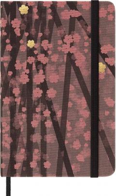 Carnet - Moleskine Limited Edition - Sakura - Fabric Hard Cover, Pocket, Ruled - Kosuke Tsumura