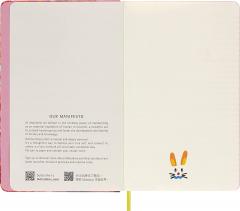 Carnet - Moleskine Limited Edition - Year of the Rabbit - Fabric Hard Cover, Large, Ruled - Angel Chen