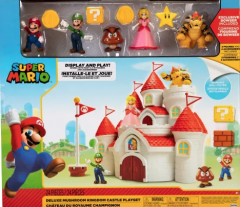 Set Nintendo Mario - 5 figurine - Castelul Ciuperca