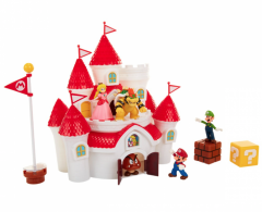 Set Nintendo Mario - 5 figurine - Castelul Ciuperca