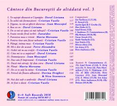 Cantece din Bucurestii de altadata - Vol. 3