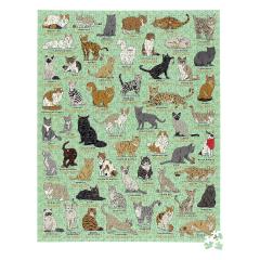 Puzzle 1000 piese - Cat Lover's Jigsaw Puzzle