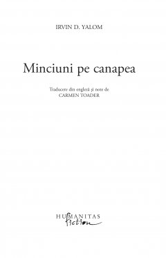 Minciuni pe canapea